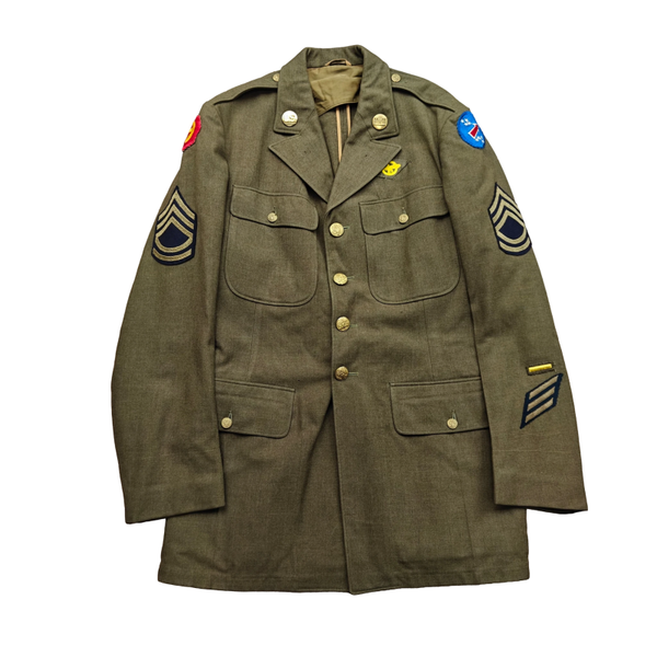 WWII US Class A Jacket Pacific Theater Named