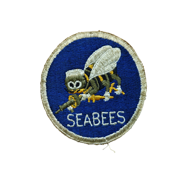 WWII US Navy Construction Battalion Seabees Patch 1