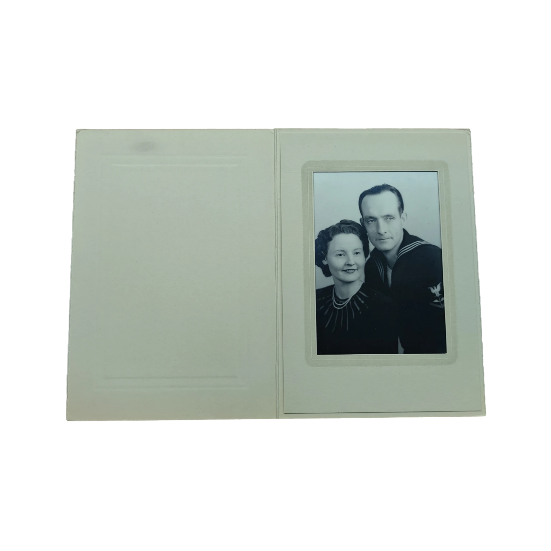 WWII US Navy Portrait Photograph Aviation