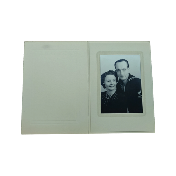 WWII US Navy Portrait Photograph Aviation