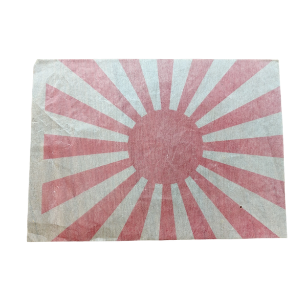 WWII Japanese Paper Flag