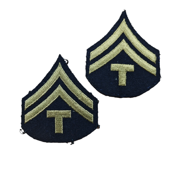 WWII US Technician 5th Grade Rank Stripes 1