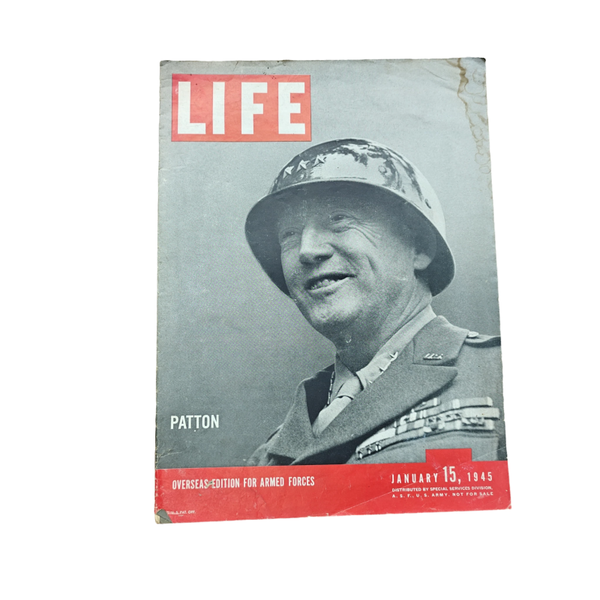 WWII US Life Magazine Patton