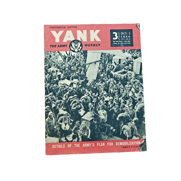 WWII US Yank Magazine Demobilization