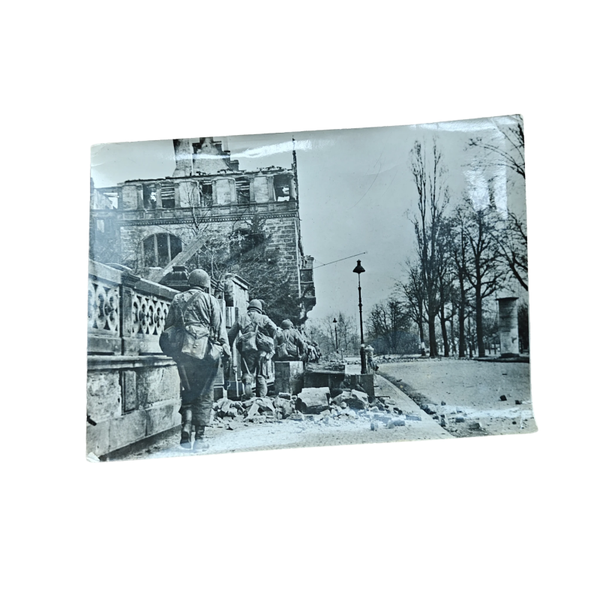 WWII US Press Photograph 5th Infantry Division