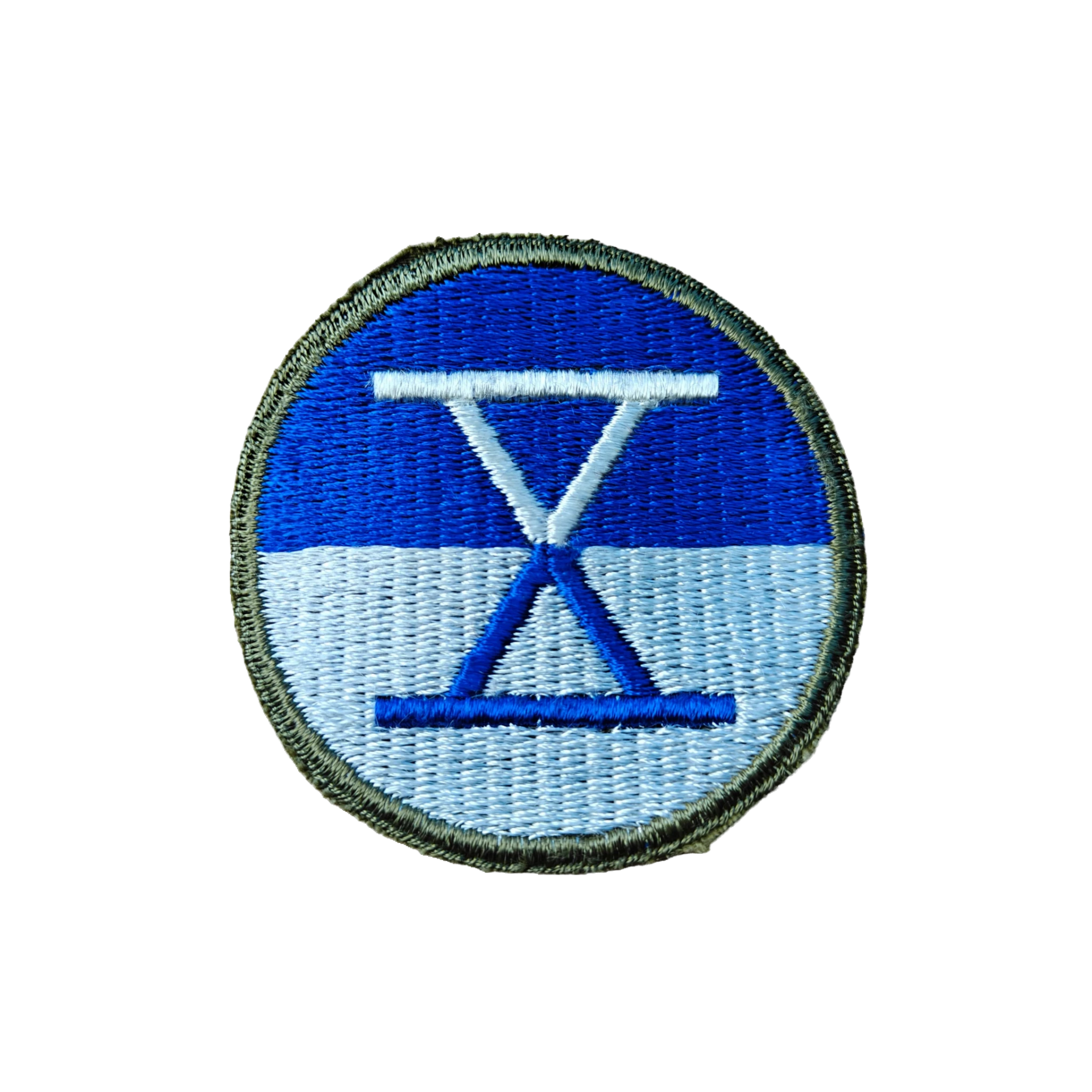 WWII US 10th Army Corps Patch