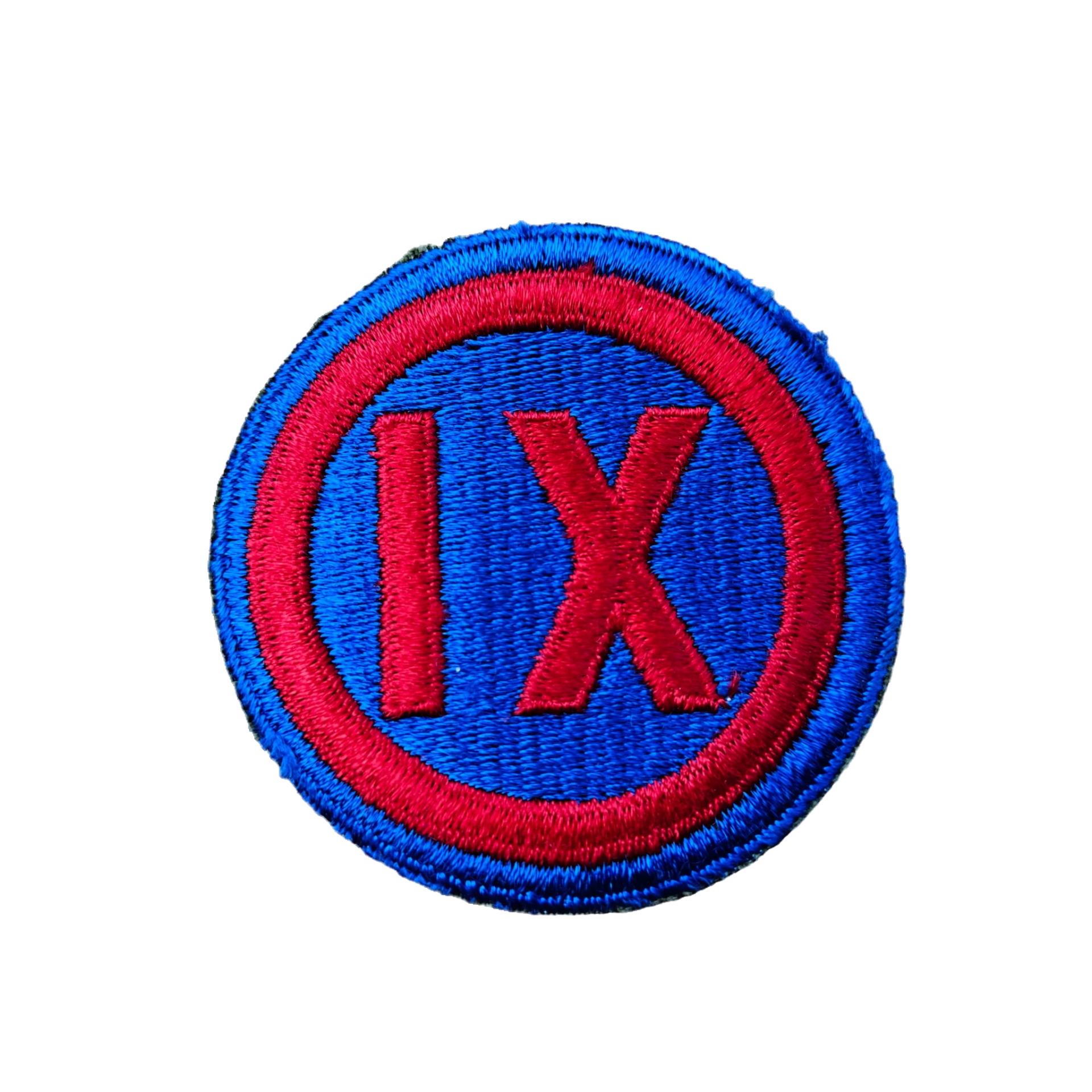 WWII US 9th Army Corps Patch