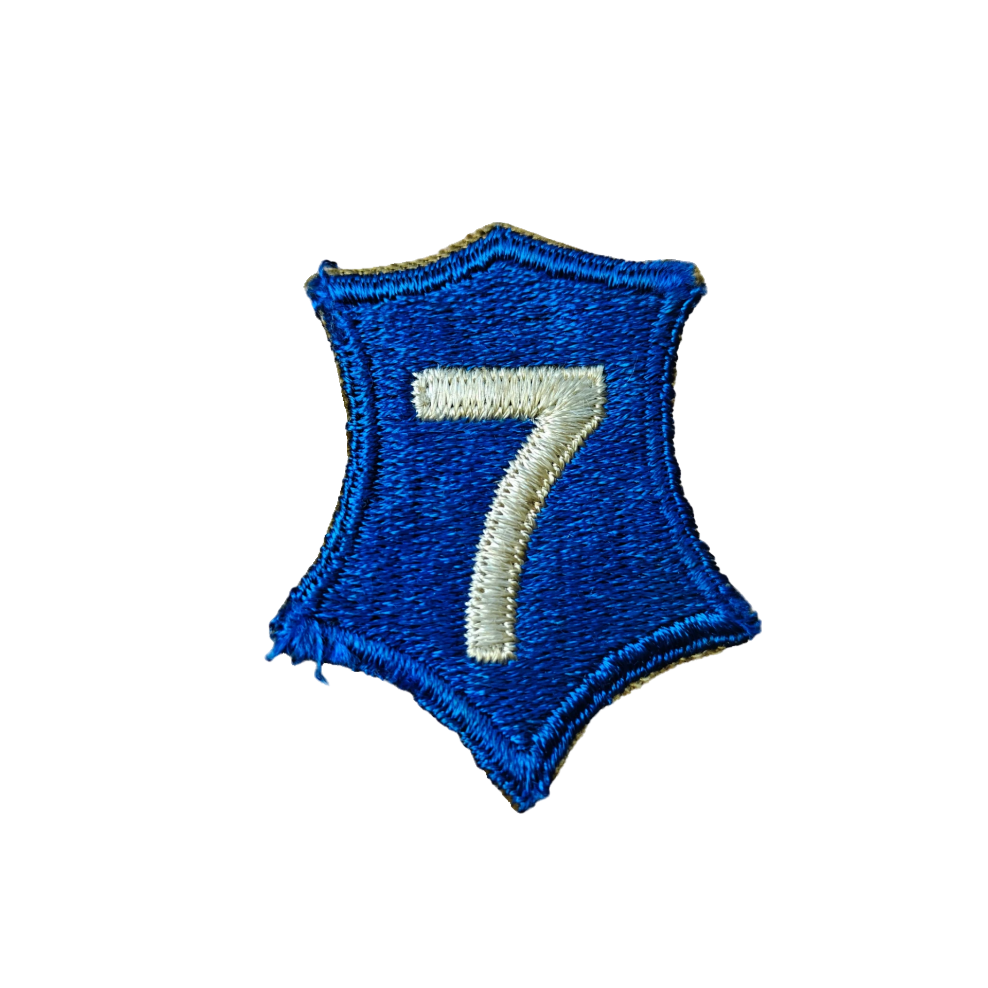 WWII US 7th Army Corps Patch