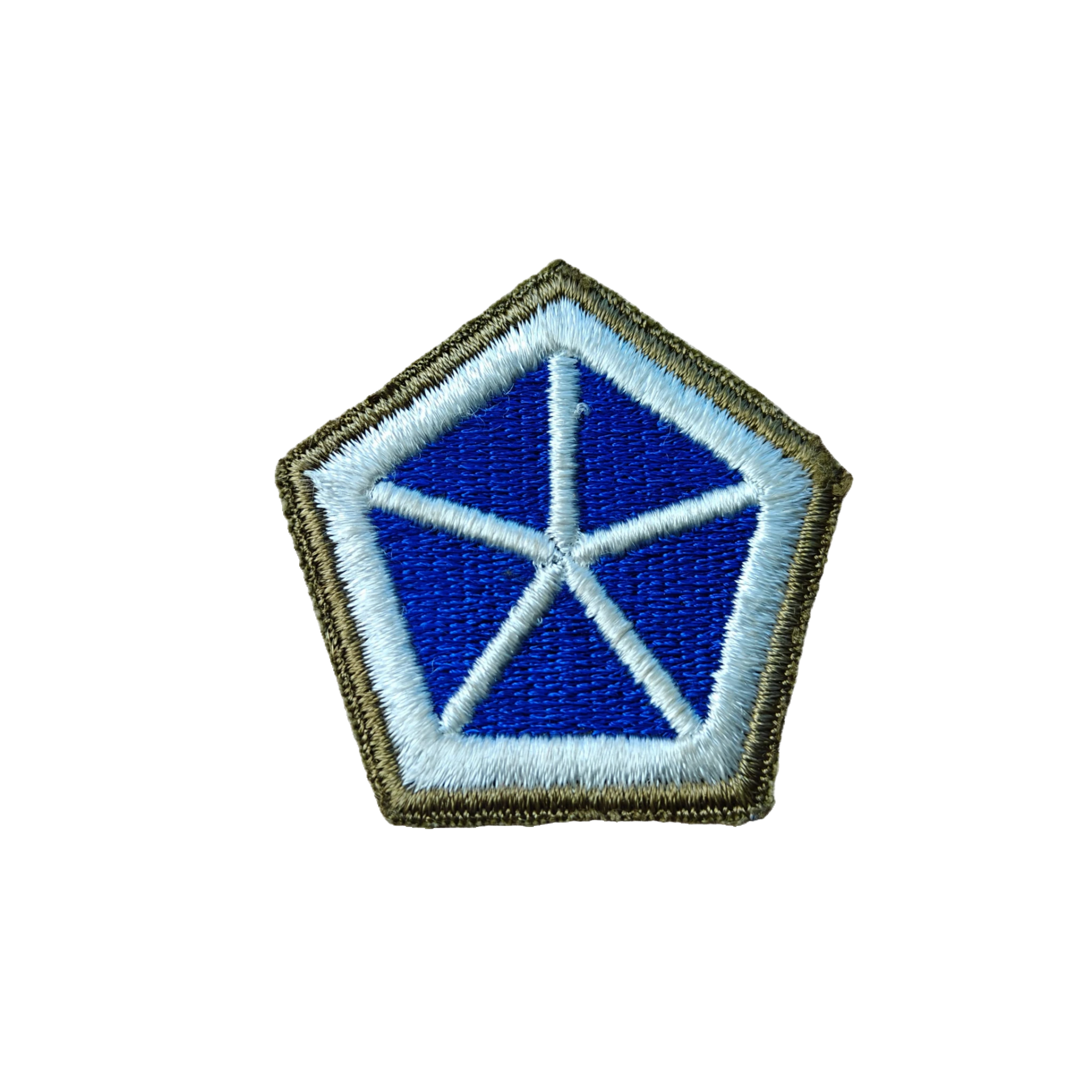 WWII US 5th Army Corps Patch Greenback