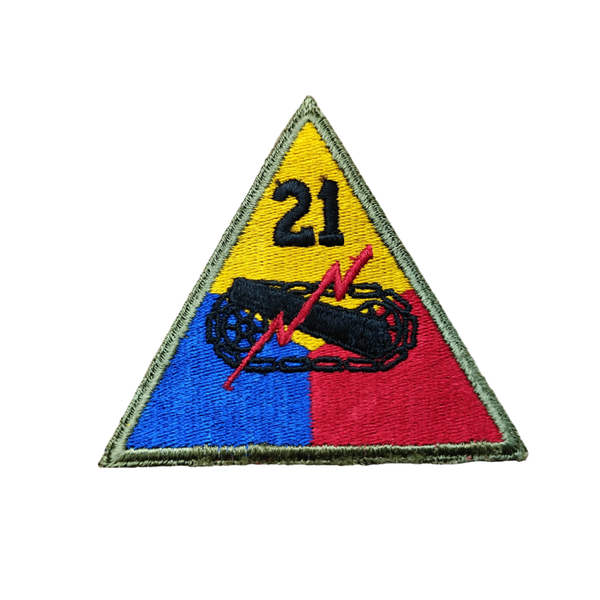 WWII US 21st Armored Infantry Battalion Patch