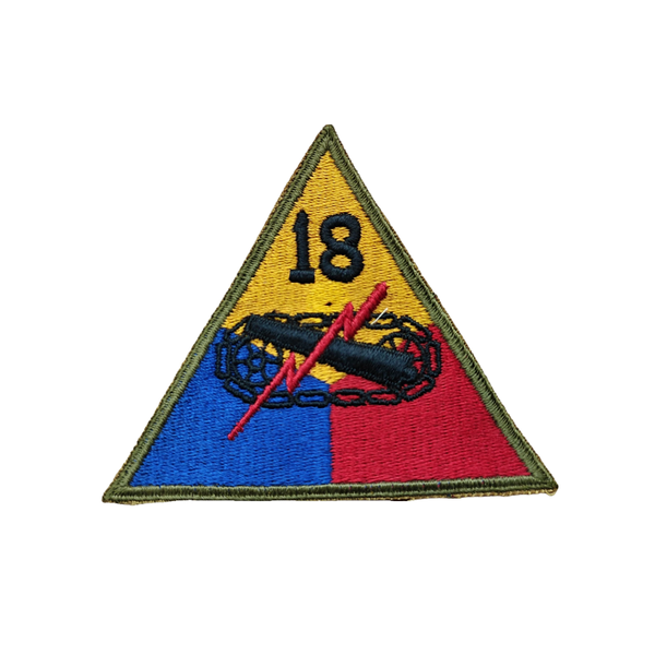 WWII US 18th Armored Division Patch