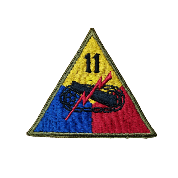 WWII US 11th Armored Division Patch