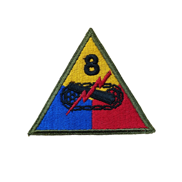 WWII US 8th Armored Division Patch