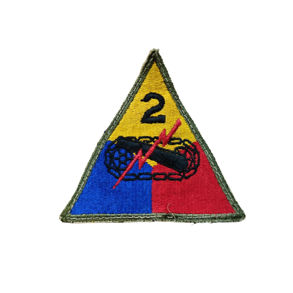 WWII US 2nd Armored Division Patch
