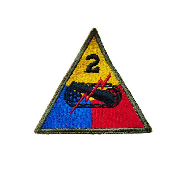 WWII US 2nd Armored Division Patch