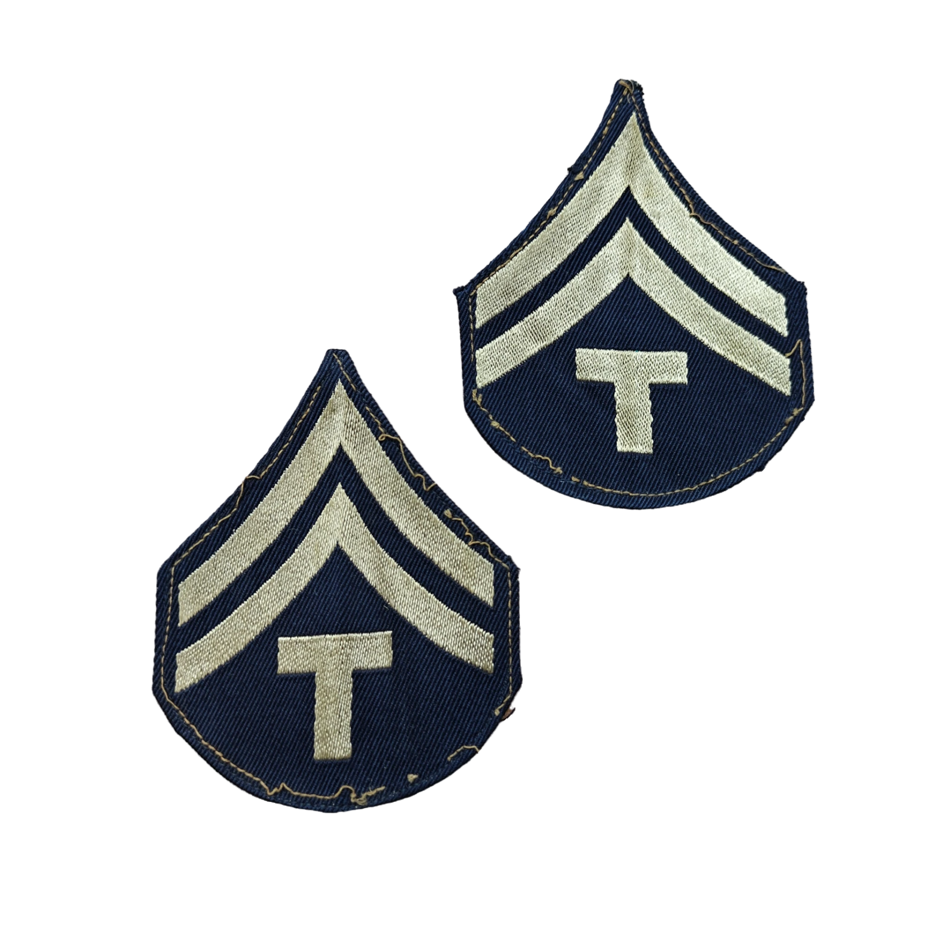 WWII US Technician 5th Grade Rank Stripes 1