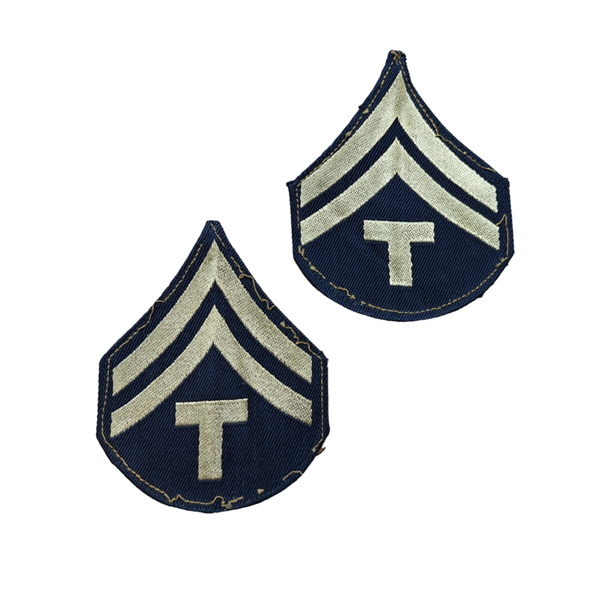WWII US Technician 5th Grade Rank Stripes