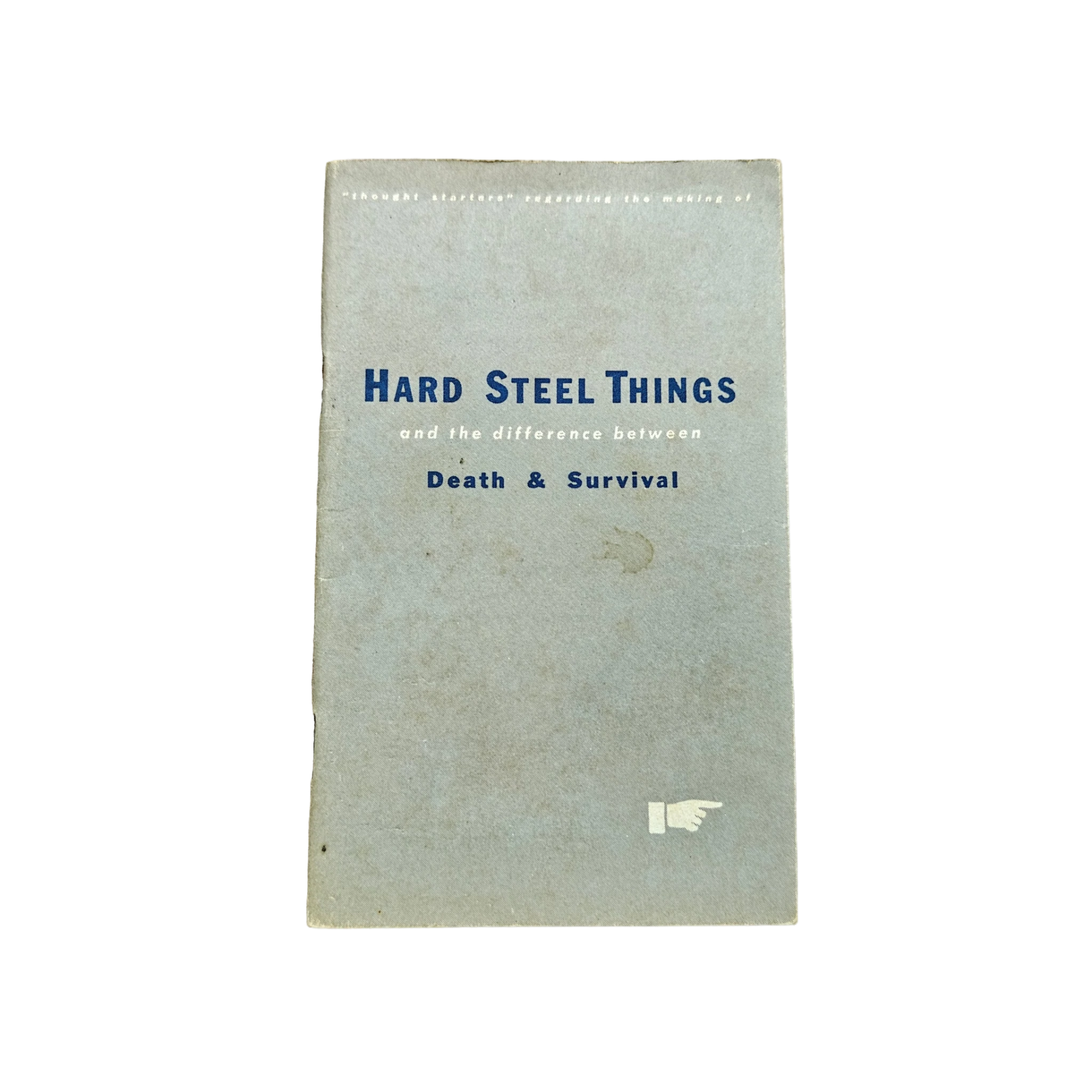 WWII US Booklet Hard Steel Things
