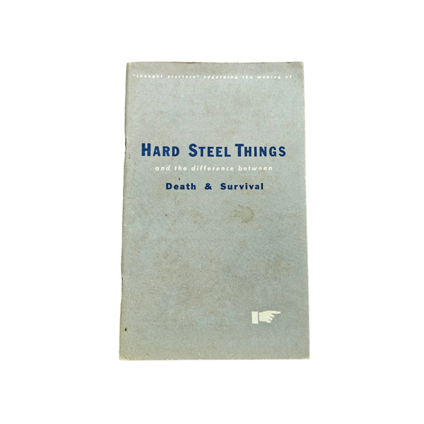 WWII US Booklet Hard Steel Things