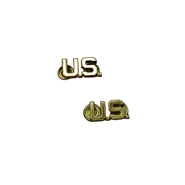 WWII US Collar Pin Set U.S.
