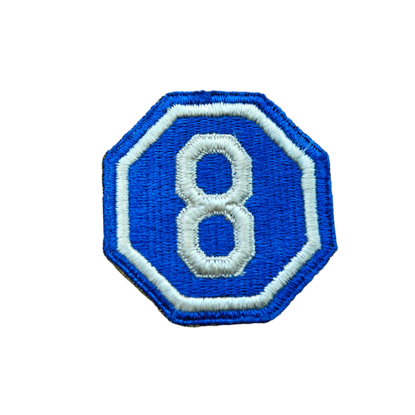 WWII US 8th Army Corps Patch