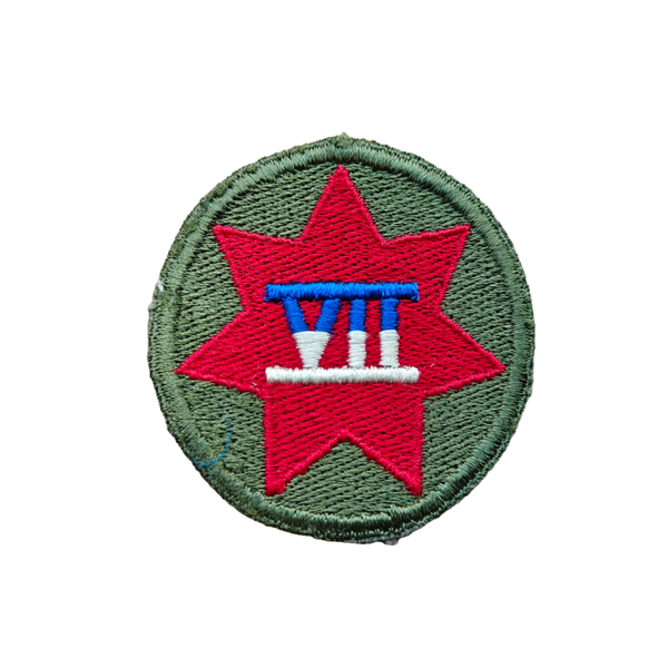 WWII US 7th Army Corps Patch