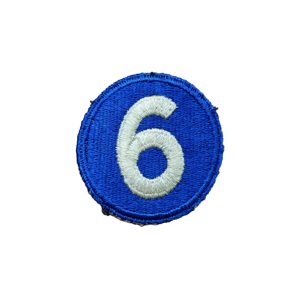 WWII US 6th Army Corps Patch
