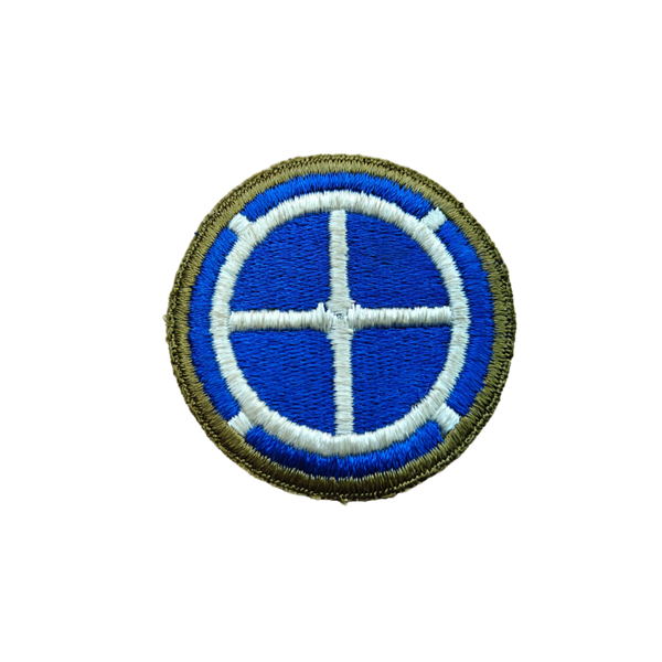 WWII US 35th Infantry Division Patch Greenback