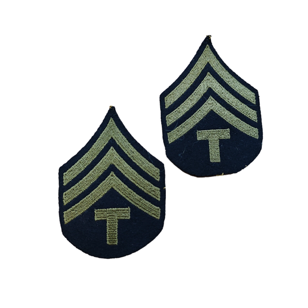 WWII US Technician 4th Grade Rank Stripes