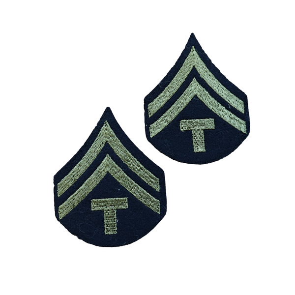 WWII US Technician 5th Grade Rank Stripes