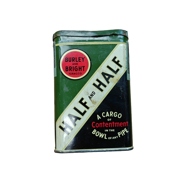 WWII US Tobacco Tin Burley & Bright