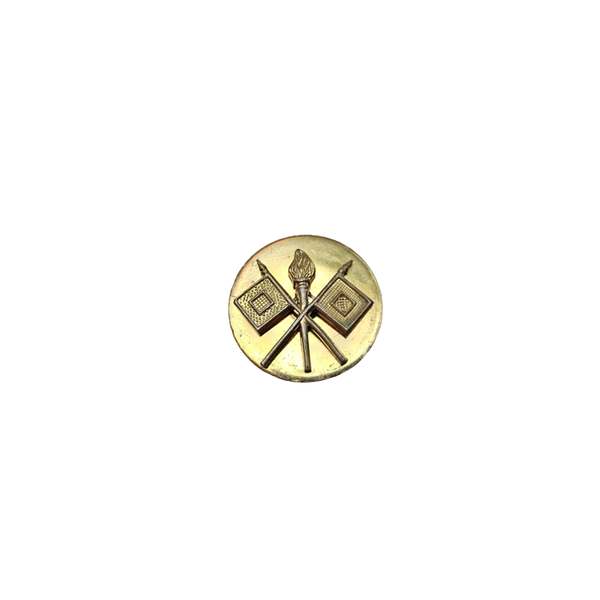 WWII US Collar Disc Signal Corps