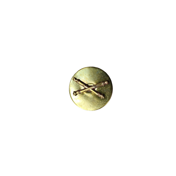 WWII US Collar Disc Artillery Screwback