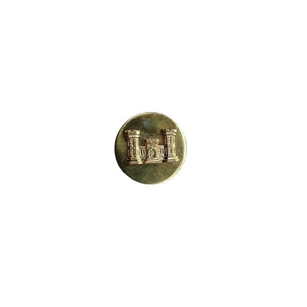 WWII US Collar Disc Engineer Screwback
