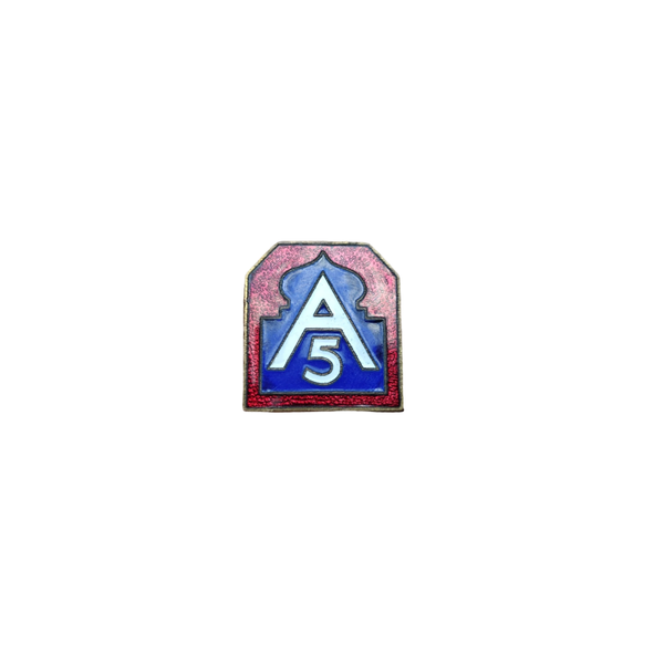 WWII US DUI Pin 5th Army
