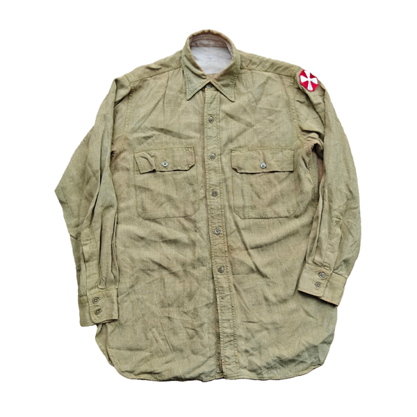 WWII US Wool Shirt 8th Army