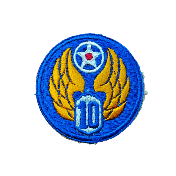 WWII USAAF 10th Air Force Patch 1