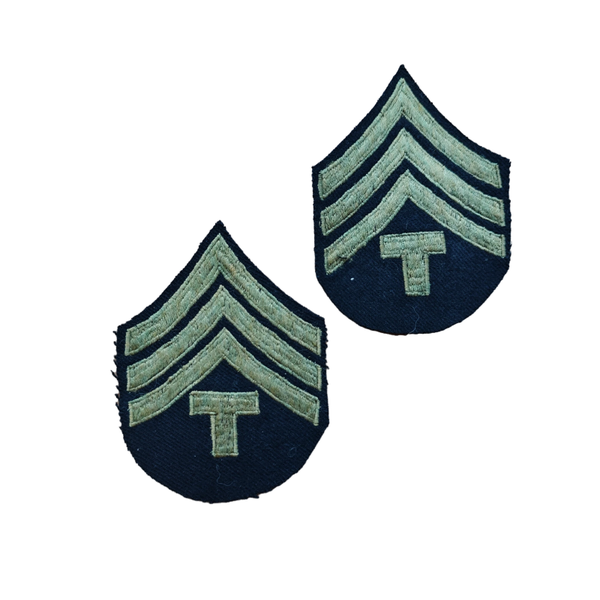 WWII US Technician 4th Grade Rank Stripes 1