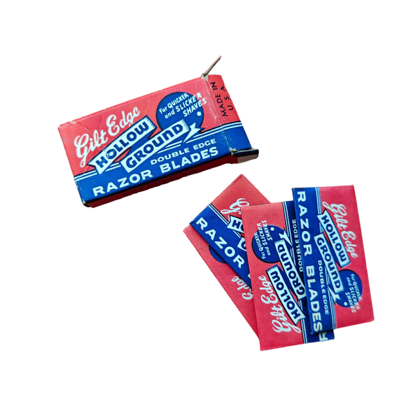 WWII US Razor Blades Hollow Ground