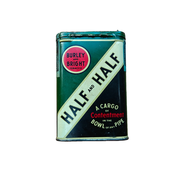 WWII US Tobacco Tin Burley & Bright