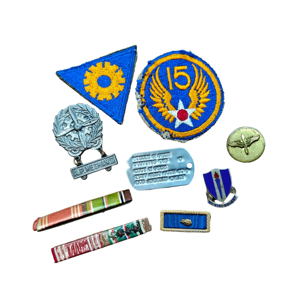 WWII USAAF 15th Air Force Grouping