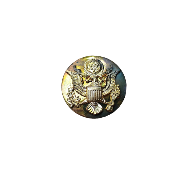 WWII US Enlisted Visor Cap Insignia
