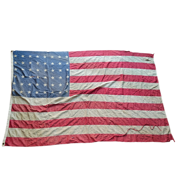 WWII US 48 Star Flag Used