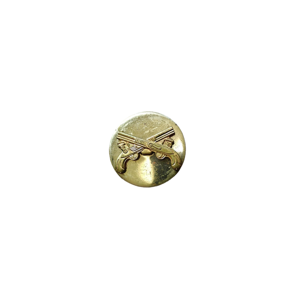 WWII US Collar Disc Military Police Screwback