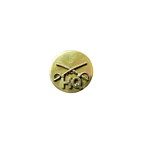 WWII US Collar Disc Cavalry Headquarters