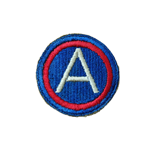 WWII US 3rd Army Patch Greenback