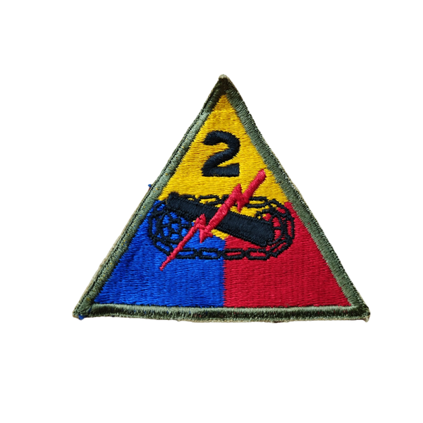 WWII US 2nd Armored Division Patch