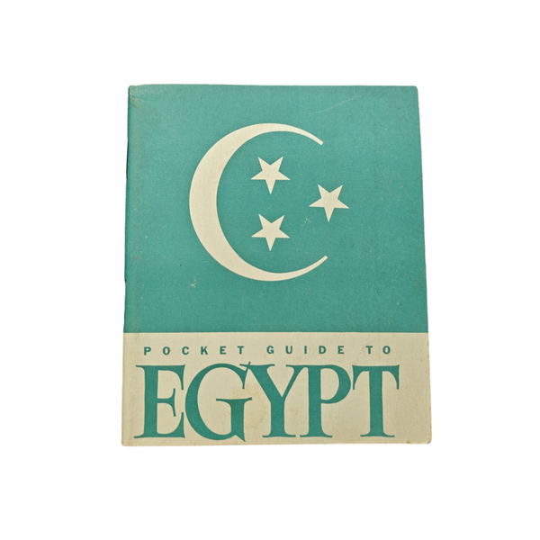 WWII US Booklet Guide To Egypt