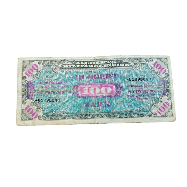 WWII US Allied Military Currency Banknote