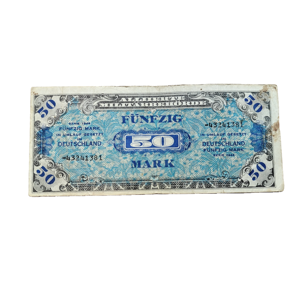 WWII US Allied Military Currency Banknote